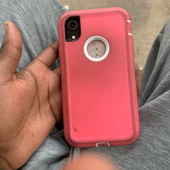 Apple Red Rugged iPhone Case with Multi-Layer Design